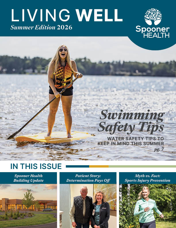 Cover image of Living Well magazine - Summer 2026